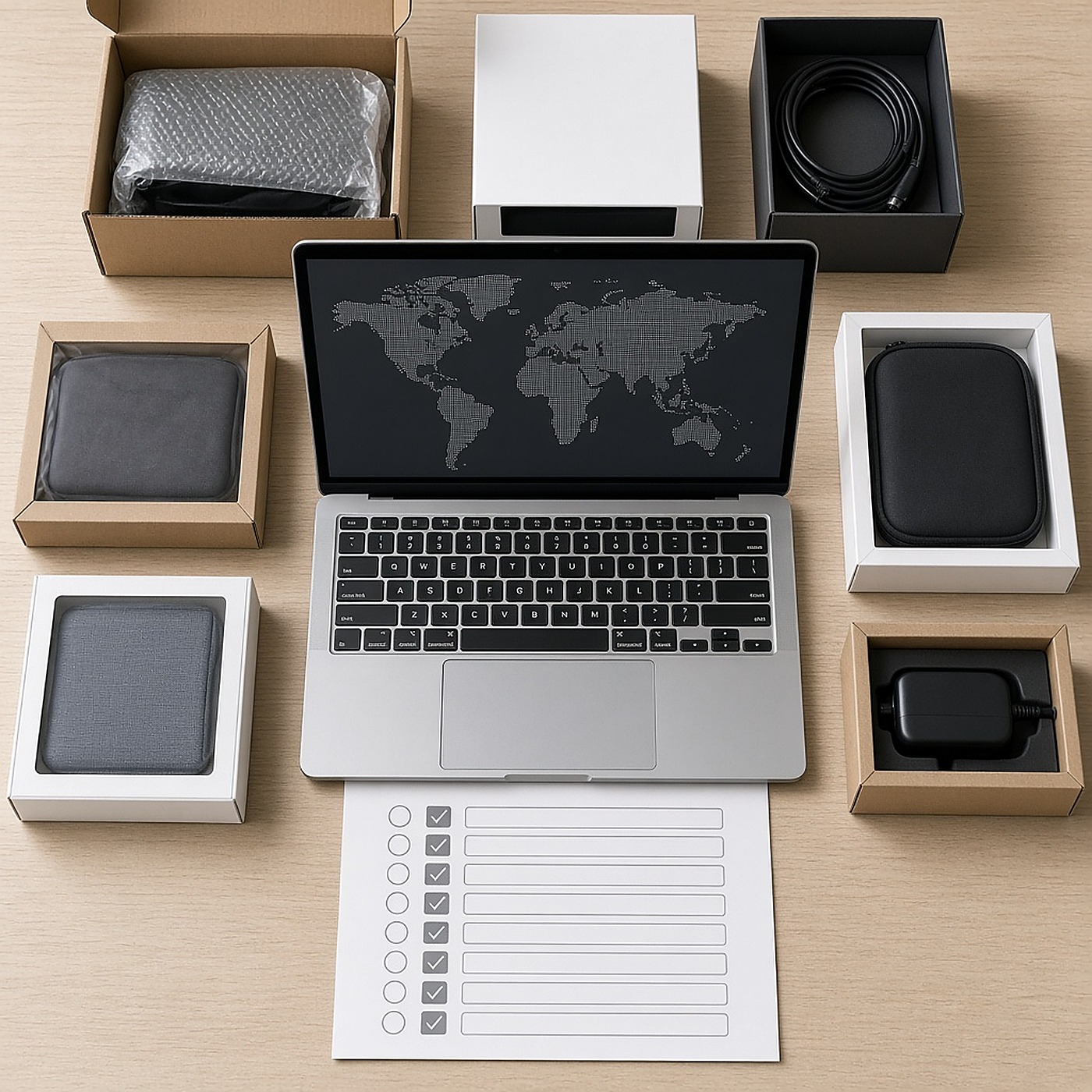 Custom product sourcing with global market planning